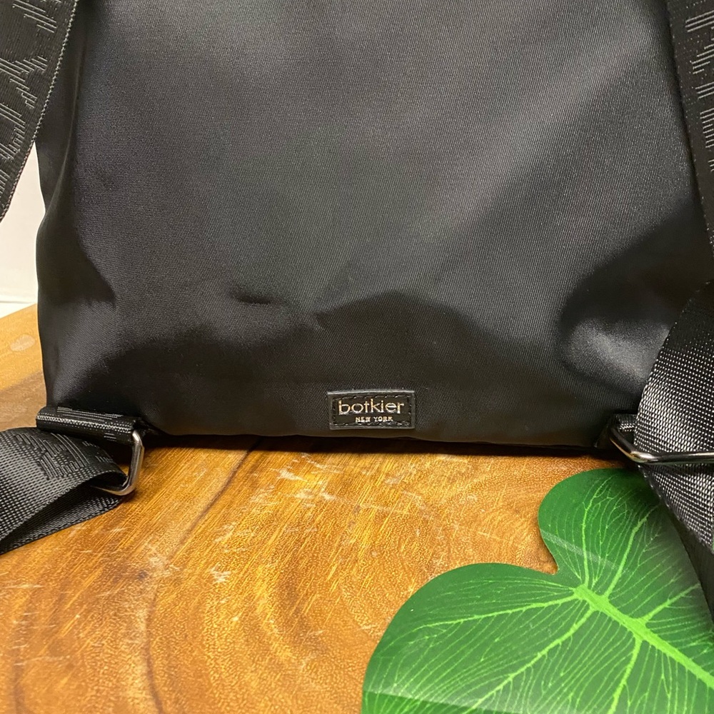 Botkier Mini Packable Black Backpack - image 8